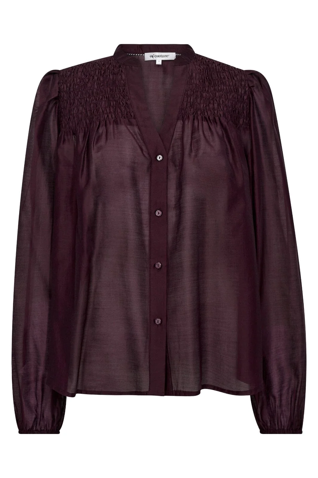 Co´Couture Taffycc Smock V-Shirt 35807