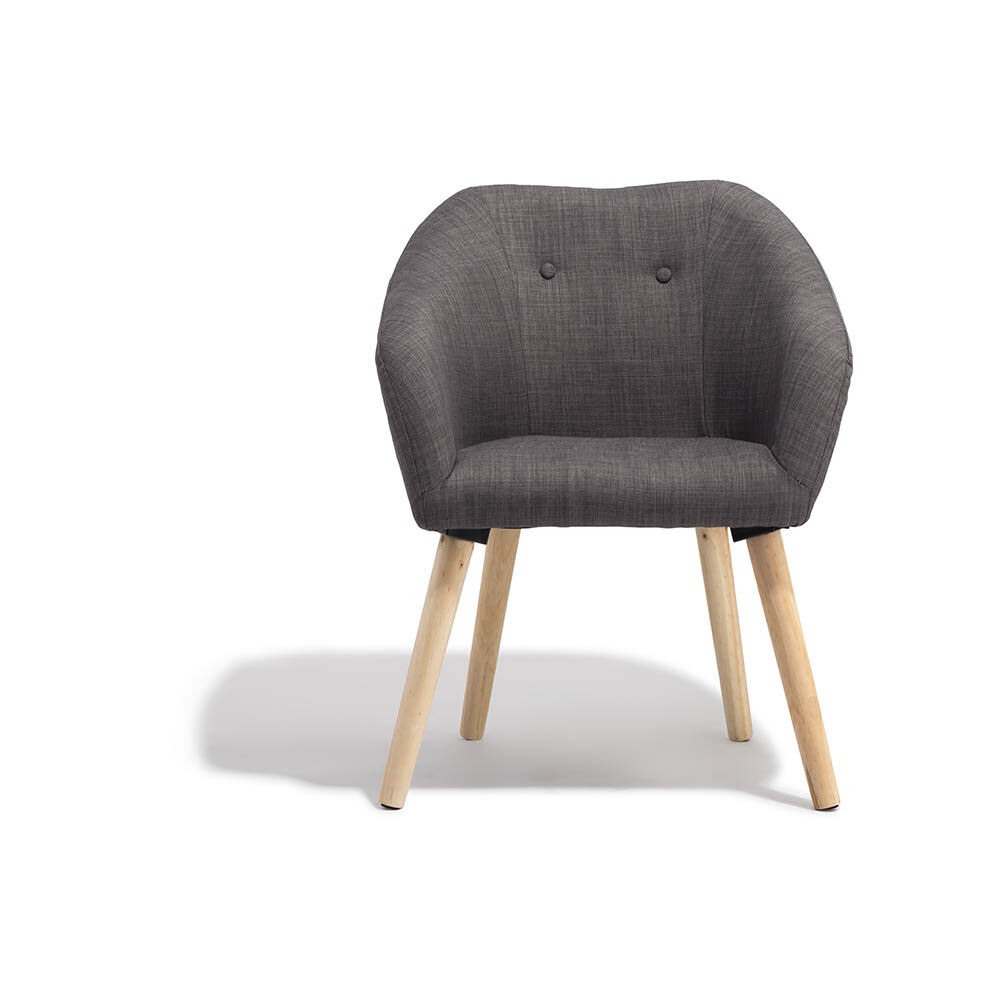 Fauteuil anthracite Joseph
