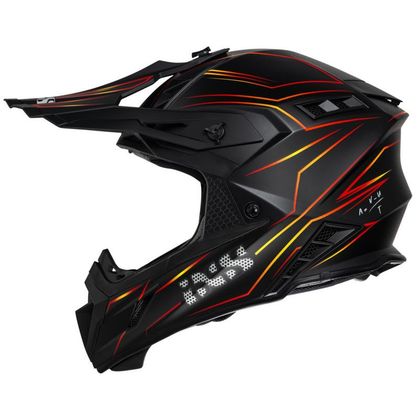 Casque cross IXS IXS189FG 2.0 2023 - Noir / Rouge