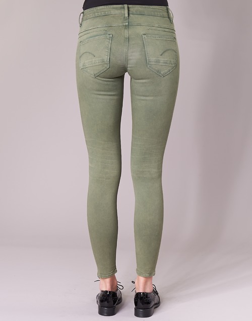 G-Star Raw - D-STAQ 5-PKT MID SKINNY COJ WMN - Light Hunter
