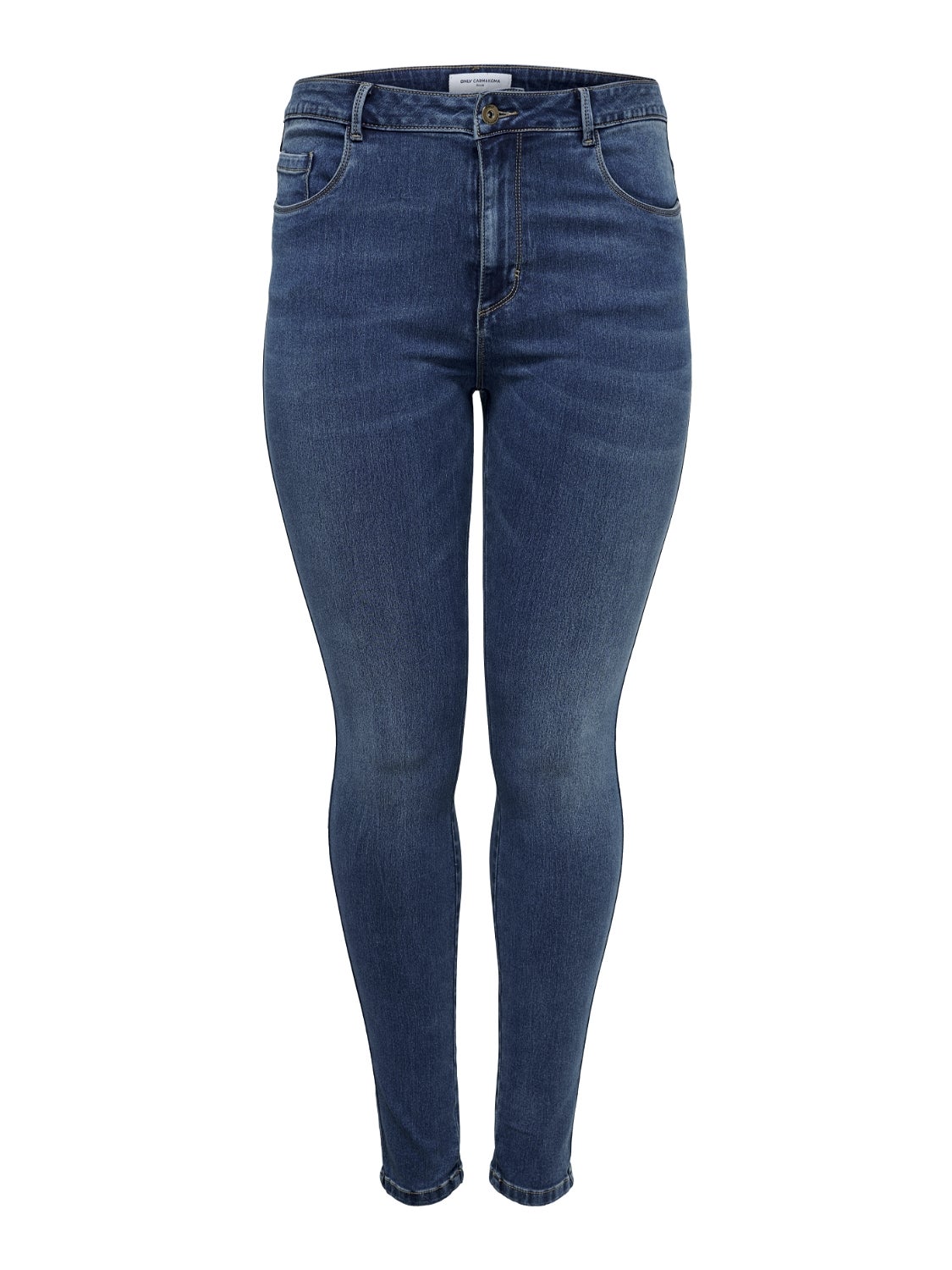 CARAUGUSTA Hohe Taille Skinny Fit Jeans Medium Blue Denim