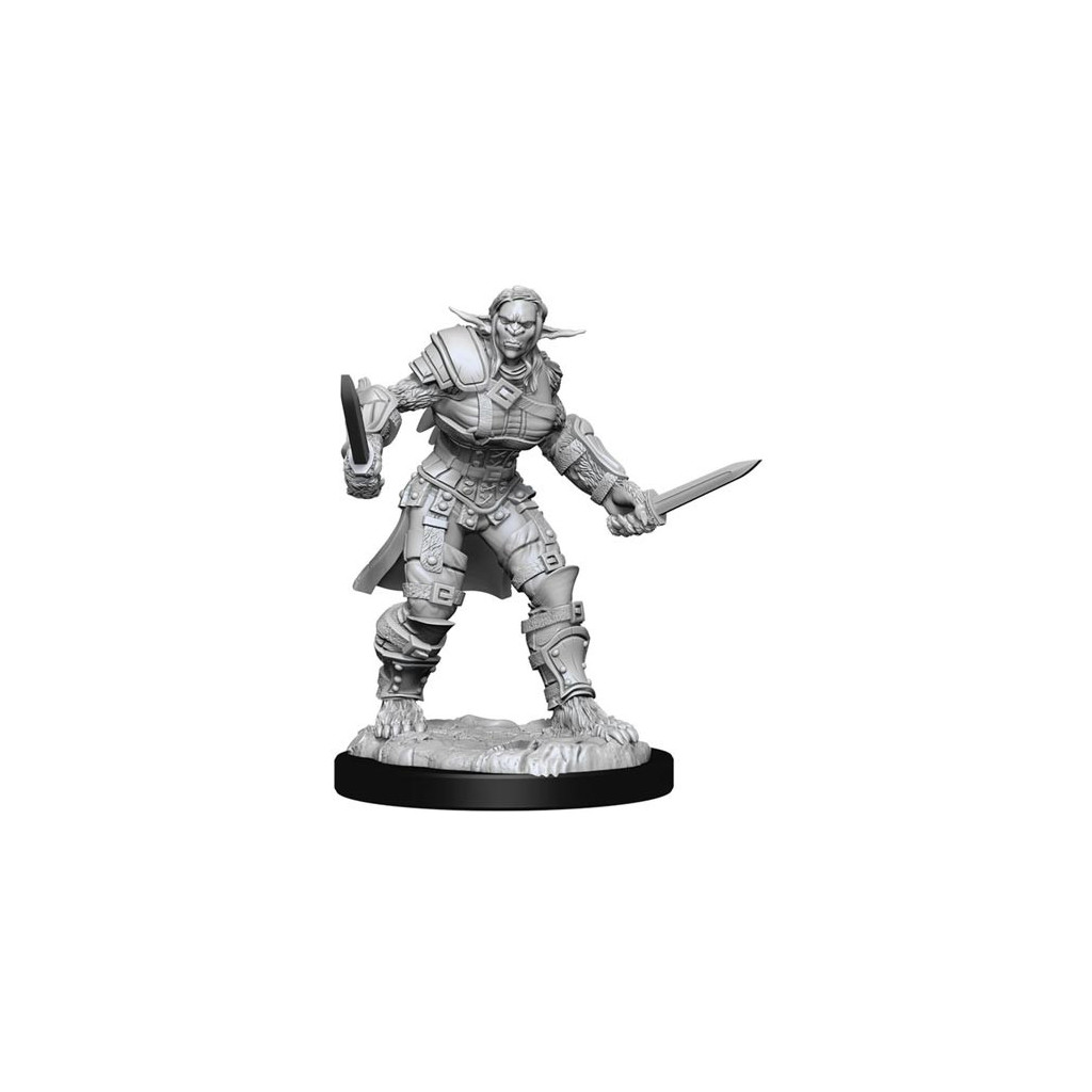 D&D Nolzur's Marvelous Unpainted Miniatures: Male Bugbear Barbarian & Female Bugbear Rogue