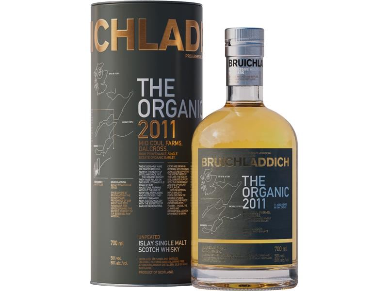 Bruichladdich Organic Barley 2011 0.7 l Islay Sinlge Malt Scotch Whisky