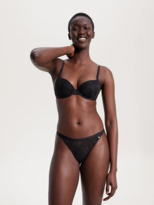 Calcinha fio dental Elevated Geo Lace