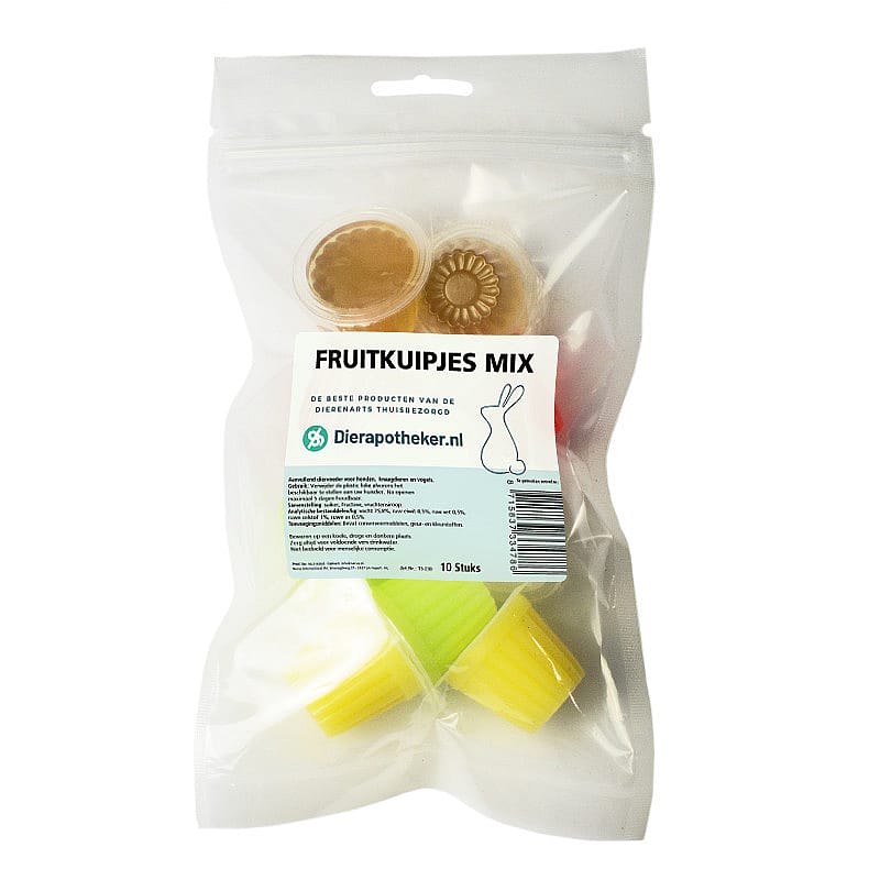Dierapotheker Fruitkuipjes | 10 stuks (zak) | 13212.1