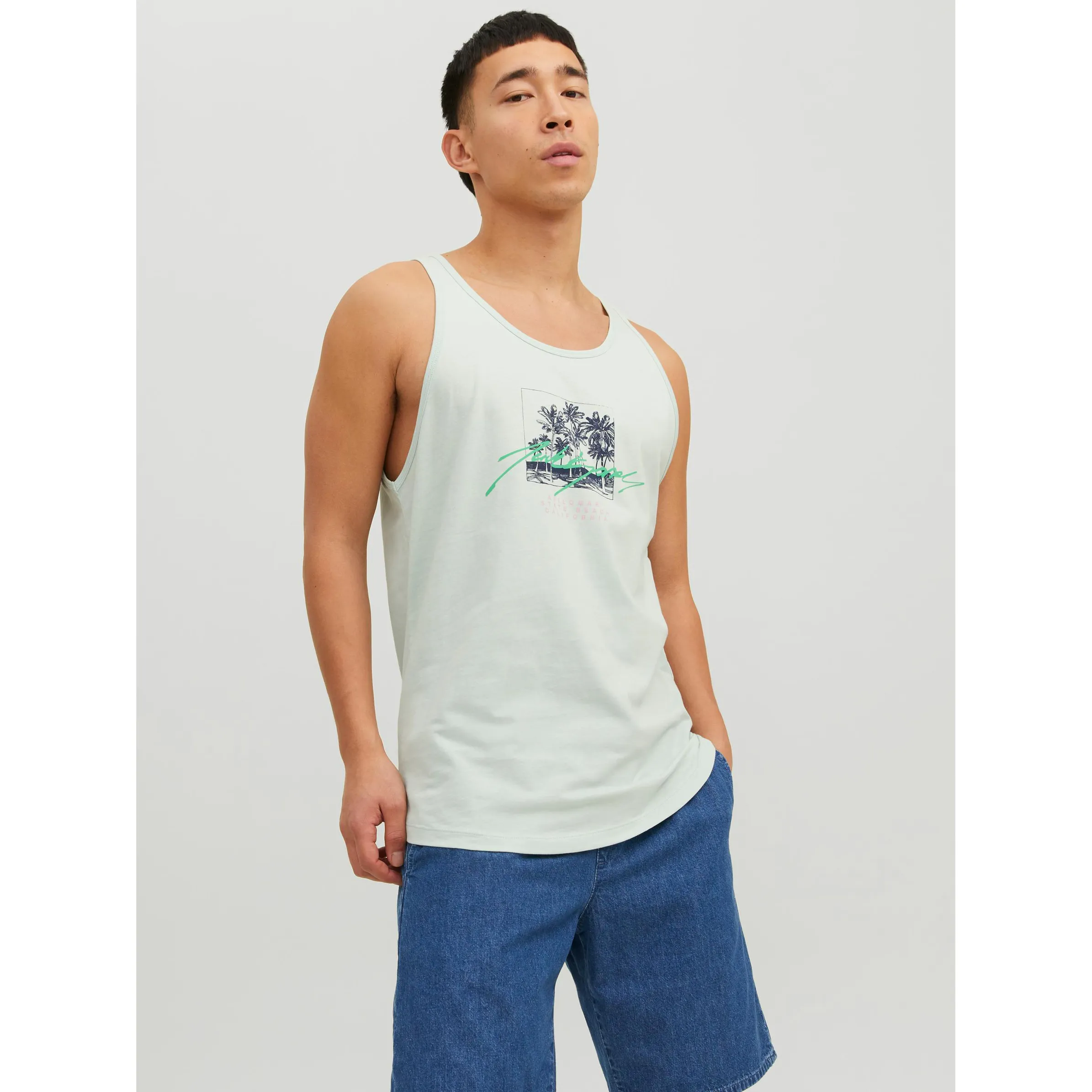 Jack& Jones JORTULUM SKETCH TANK Tanktop