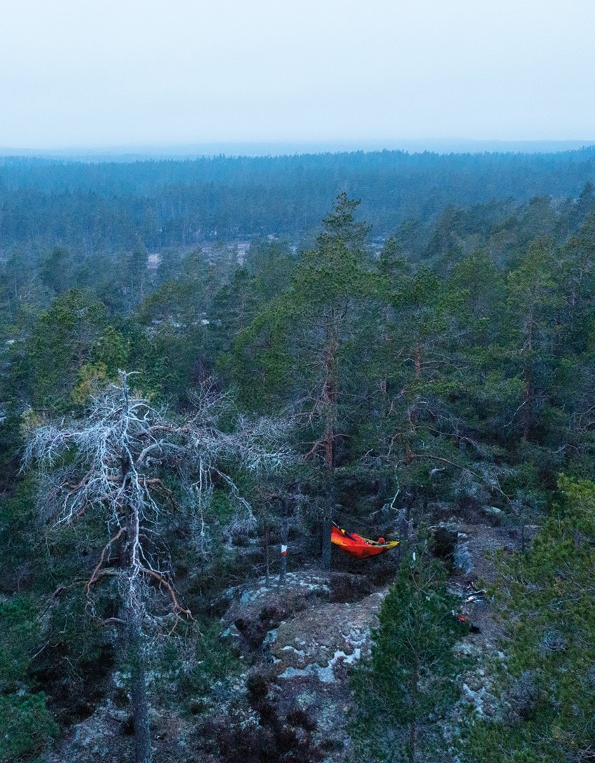 Hengekøyedilla<br>60 koselige leirplasser rundt Oslo