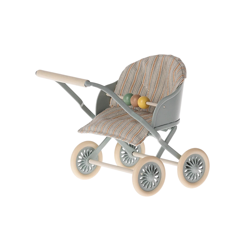 Maileg Kinderwagen Maileg Baby Blau
