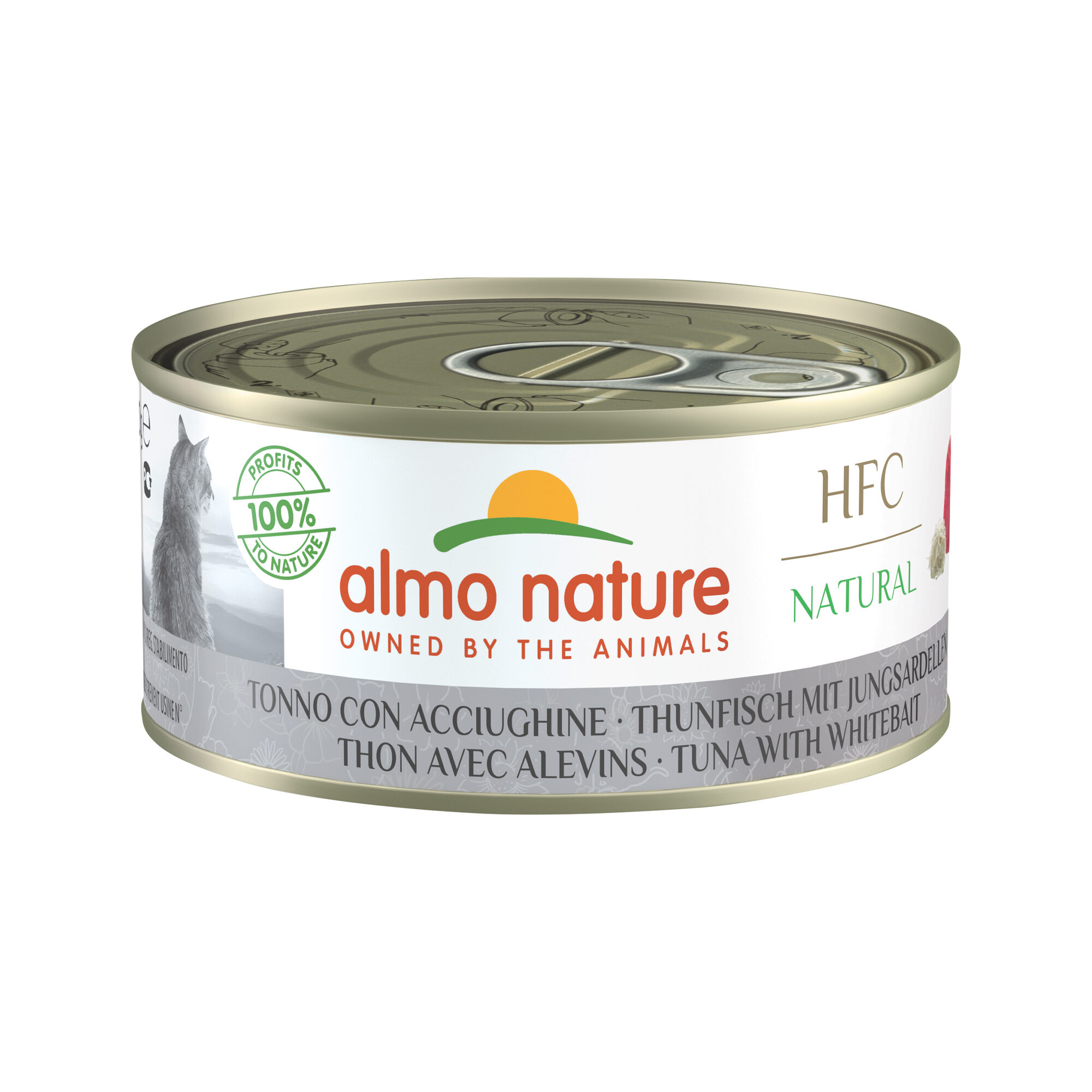 Almo Nature HFC 150 Natural Kattenvoer - Tonijn & Sardientjes