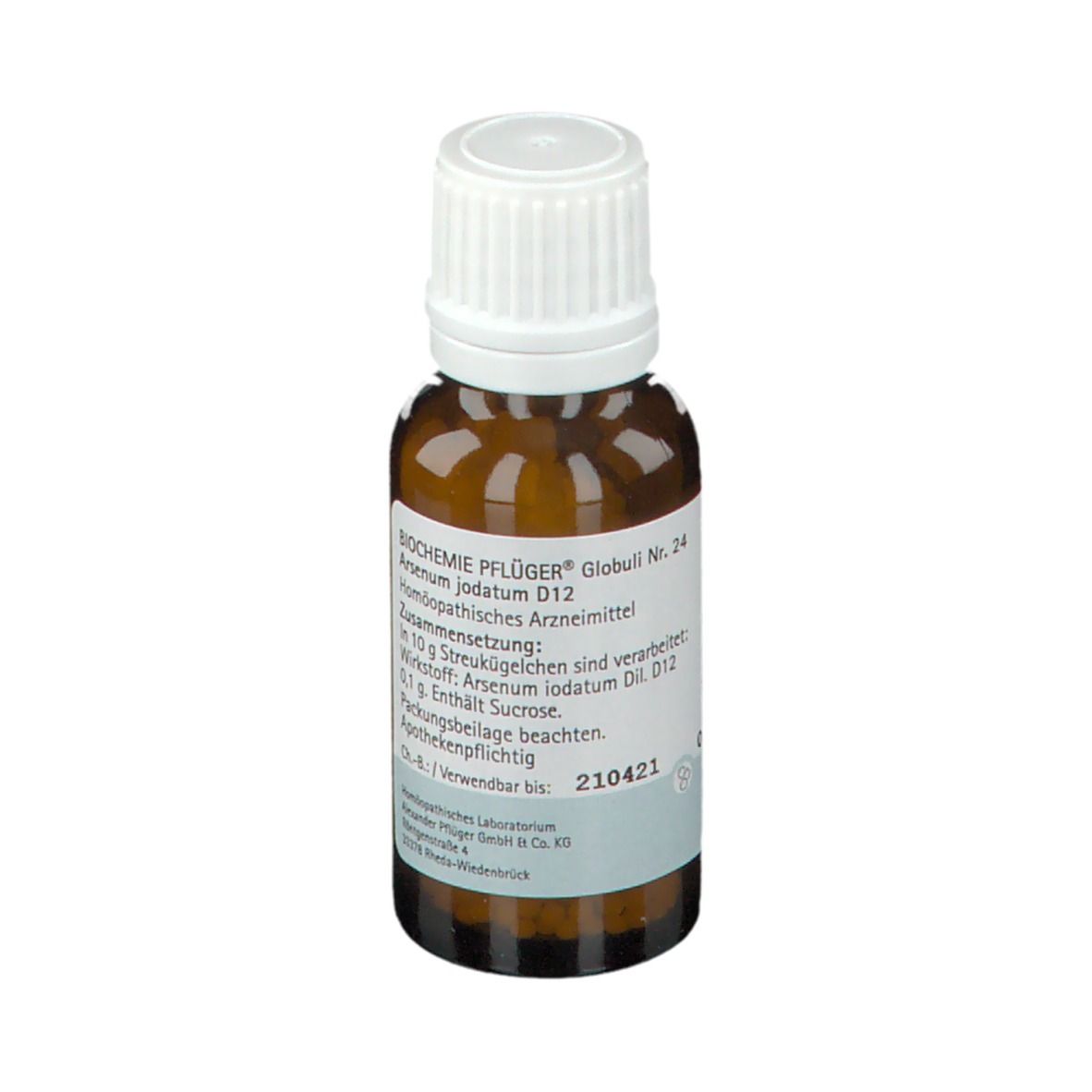 BIOCHEMIE PFLÜGER® Nr. 24 Arsenum jodatum D12