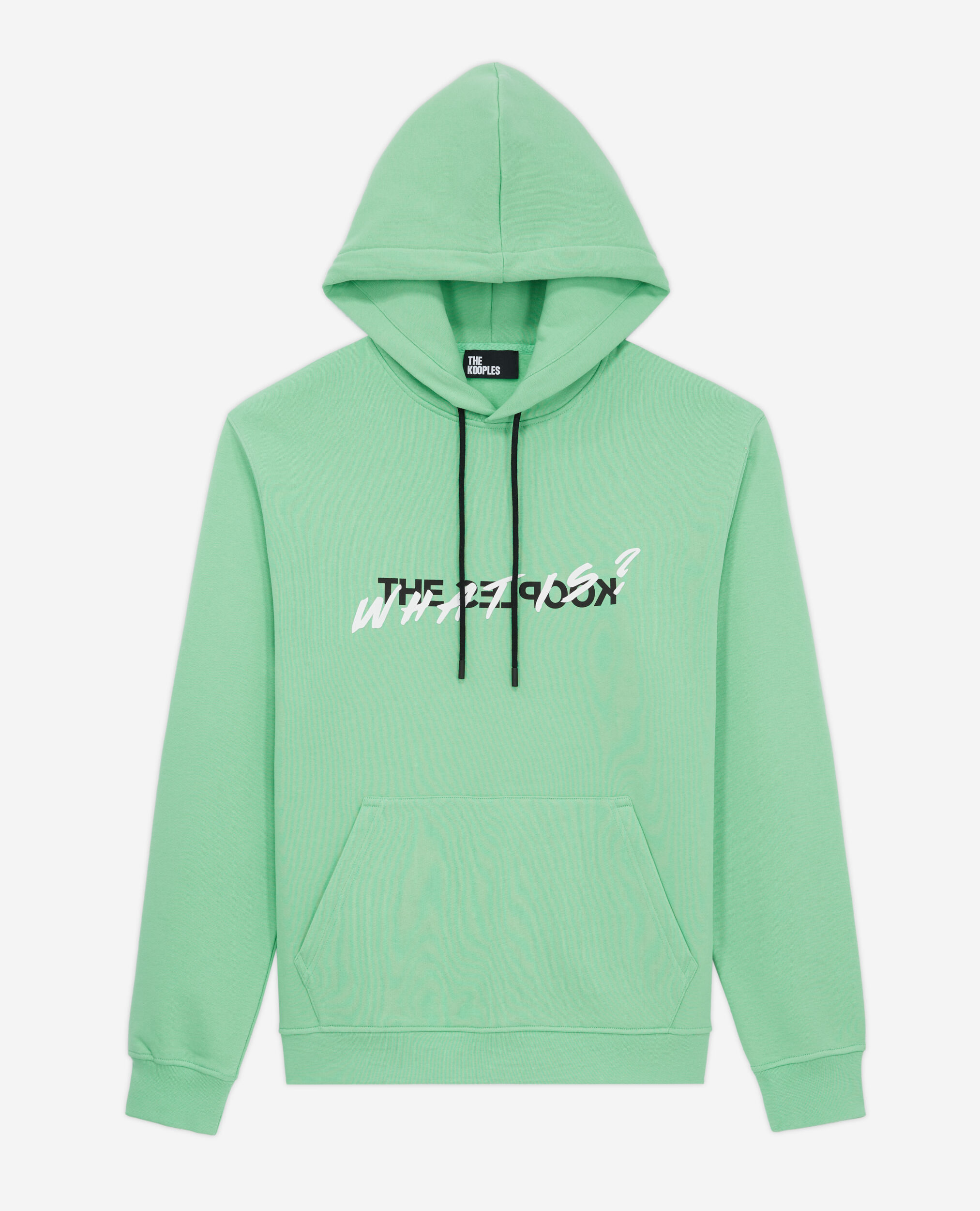 Sweatshirt à capuche What is vert