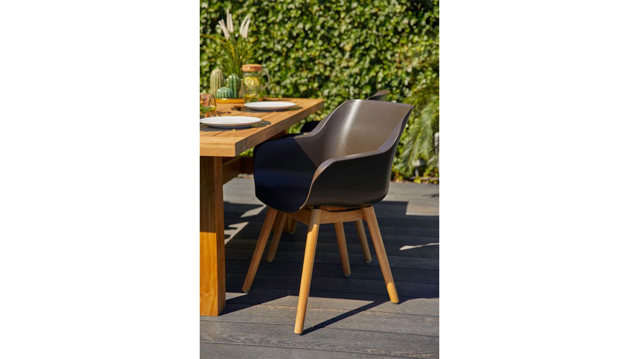 Tuinstoel 11.688.231 Sophie Teak B62 x D59 x H84 cm