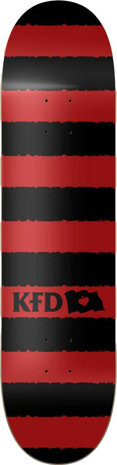 KFD Stripes Skateboard Deck | SkatePro