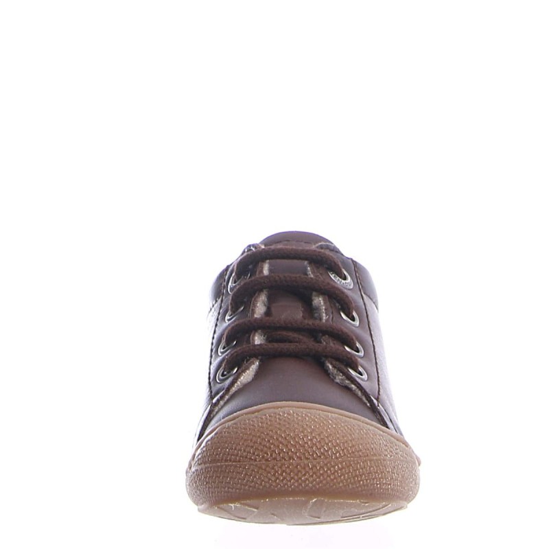 Naturino Naturino Cocoon Supersouple Lacets Fourré Chocolat