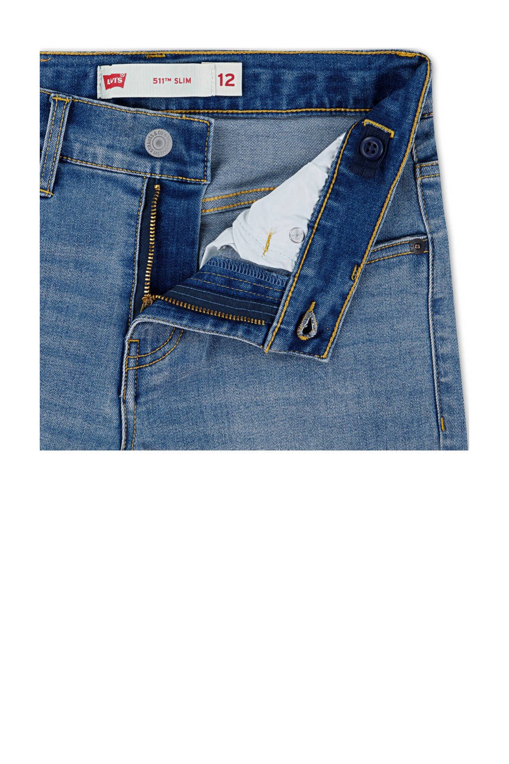 Levi's slim fit jeans medium blue denim