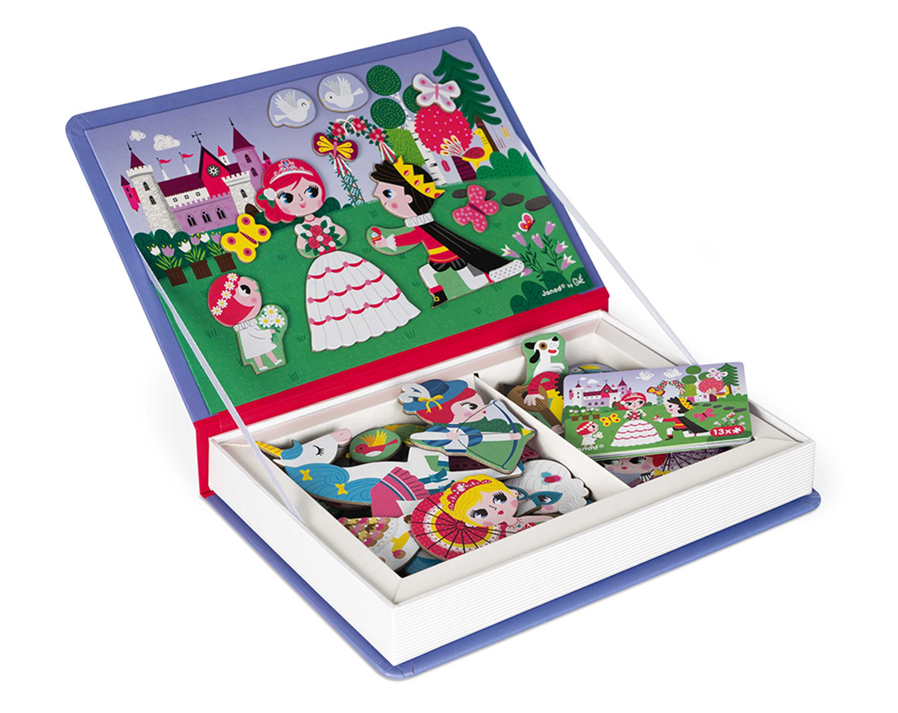 Magnetbuch PRINZESSIN 62-teilig