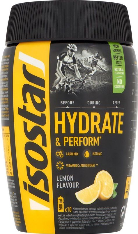 Isostar - Sportdrank Poeder - Hydrate & Perform - Lemon - 400g