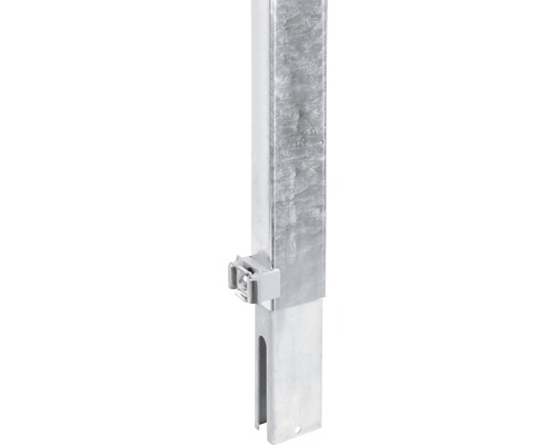 Verlengset voor hekwerk 800 mm voor palen van 60x60 mm, thermisch verzinkt