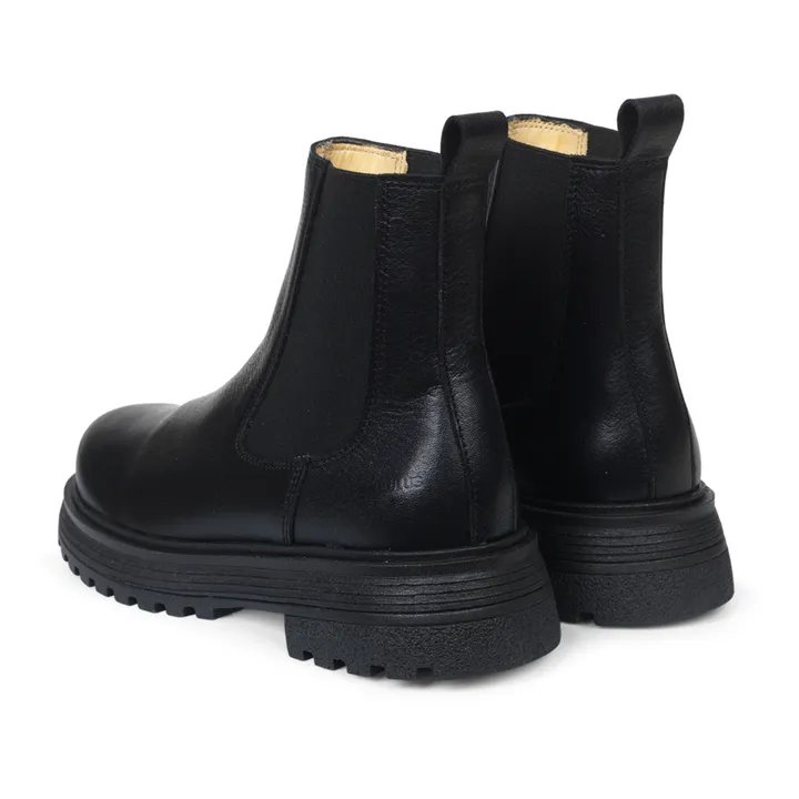 Angulus Chelsea Boots Mid | Noir