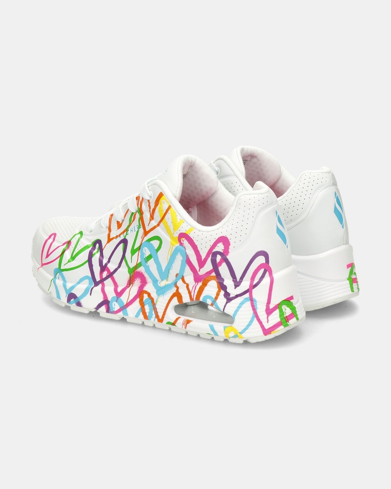 Skechers Uno Love Lage sneakers  - wit