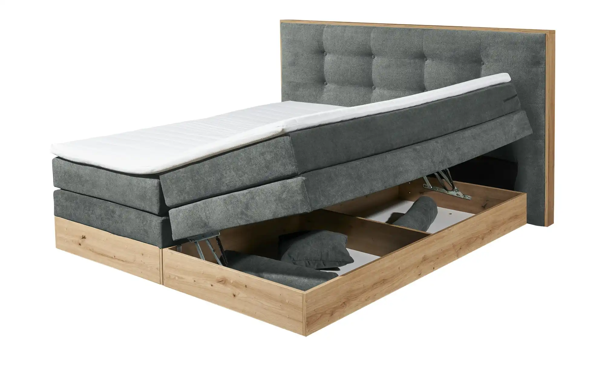 uno Boxspringbett mit Bettkasten Nox