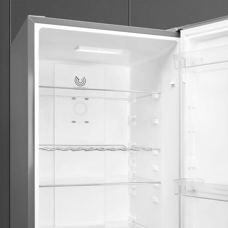 Smeg - Rc18Xdnc - Koel-vriescombinatie - Zilver - 204L Koelgedeelte - 96L Vriesgedeelte