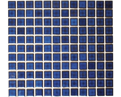 Keramisch mozaïek M 451 30,2x33 cm blauw