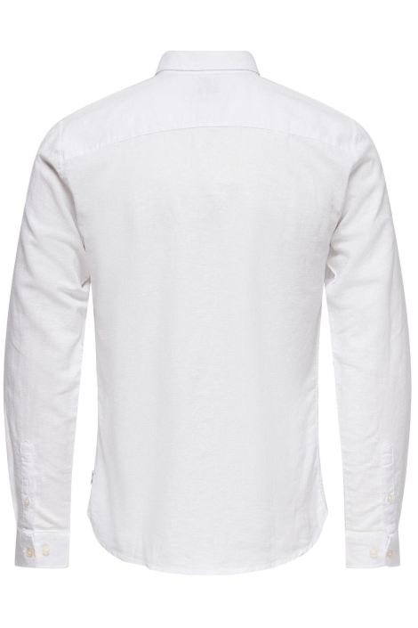 Only & Sons witte heren overhemd