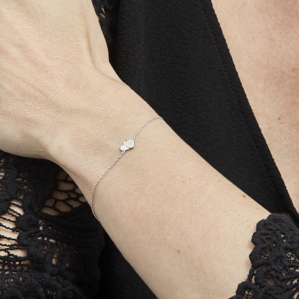Bracelet Argent Dounyo Oxydes De Zirconium