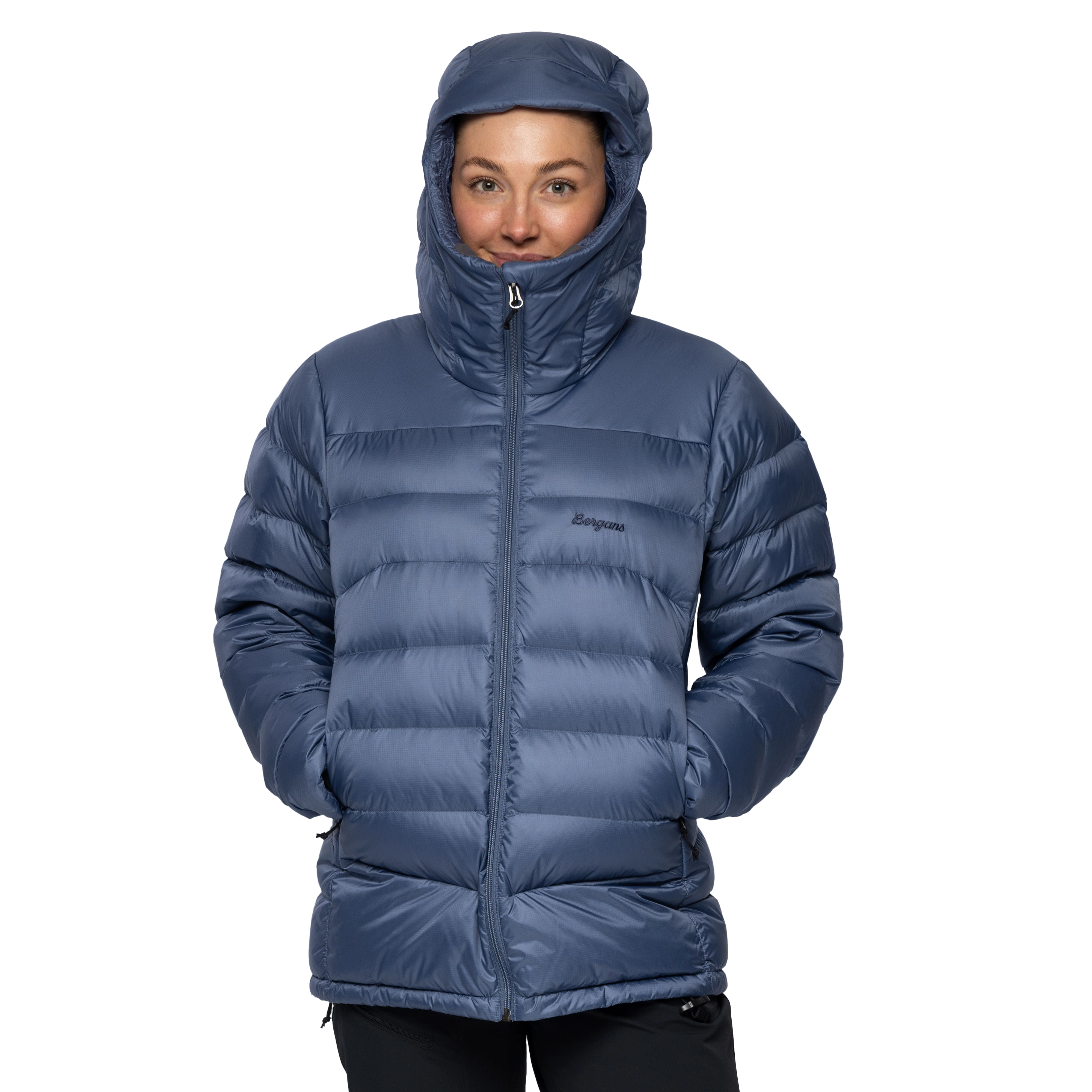 Vaagaa Allround Down Jacket Women Granite Blue