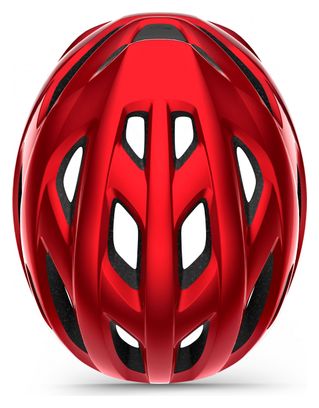 Casque MET Idolo Rouge Metallic Brillant
