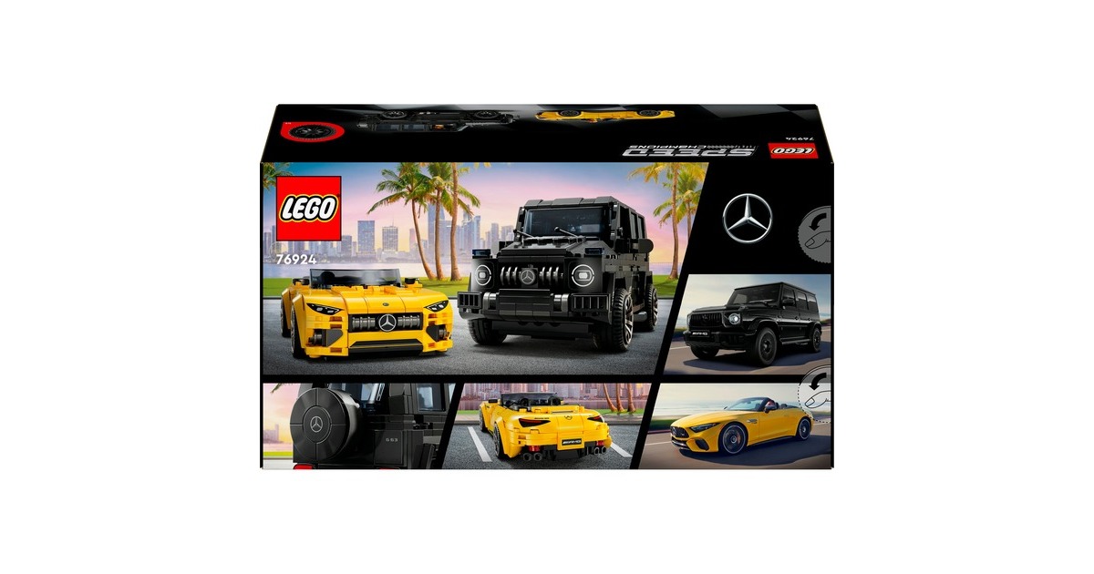 LEGOSpeed Champions - Mercedes-AMG G 63 en Mercedes-AMG SL 63 Constructiespeelgoed  (76924)