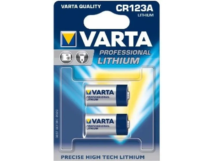 Varta Photo Lithium - Batteri CR123A - Li - 1600 mAh