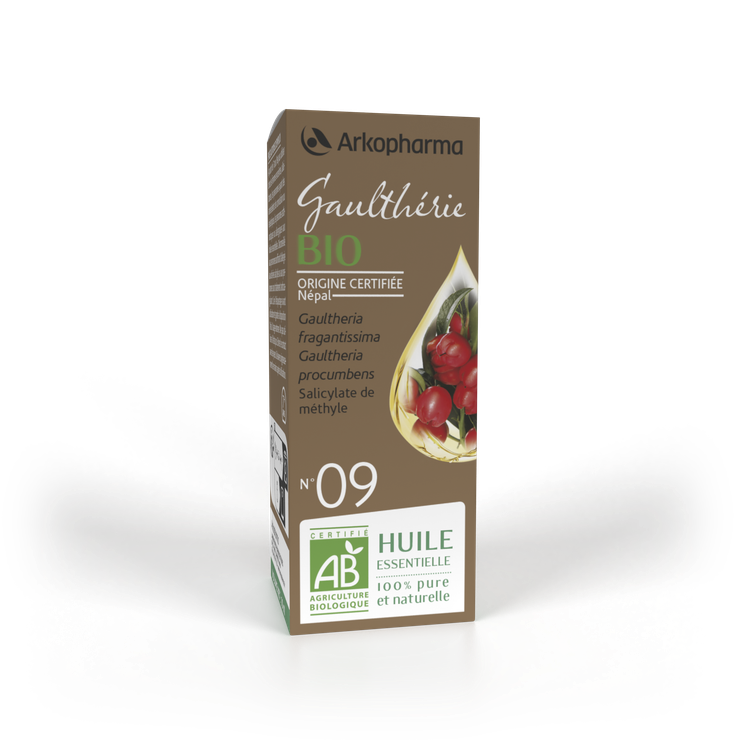 Huile essentielle n°09 gaulthérie 10ml