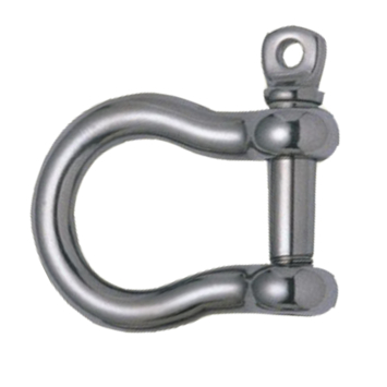 Harpsluiting RVS 6 mm 2 stuks