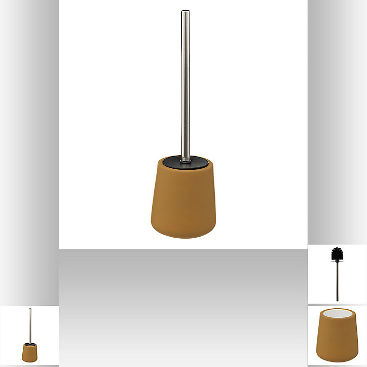 Brosse WC et pot coloris tabac, Cocon 5Five