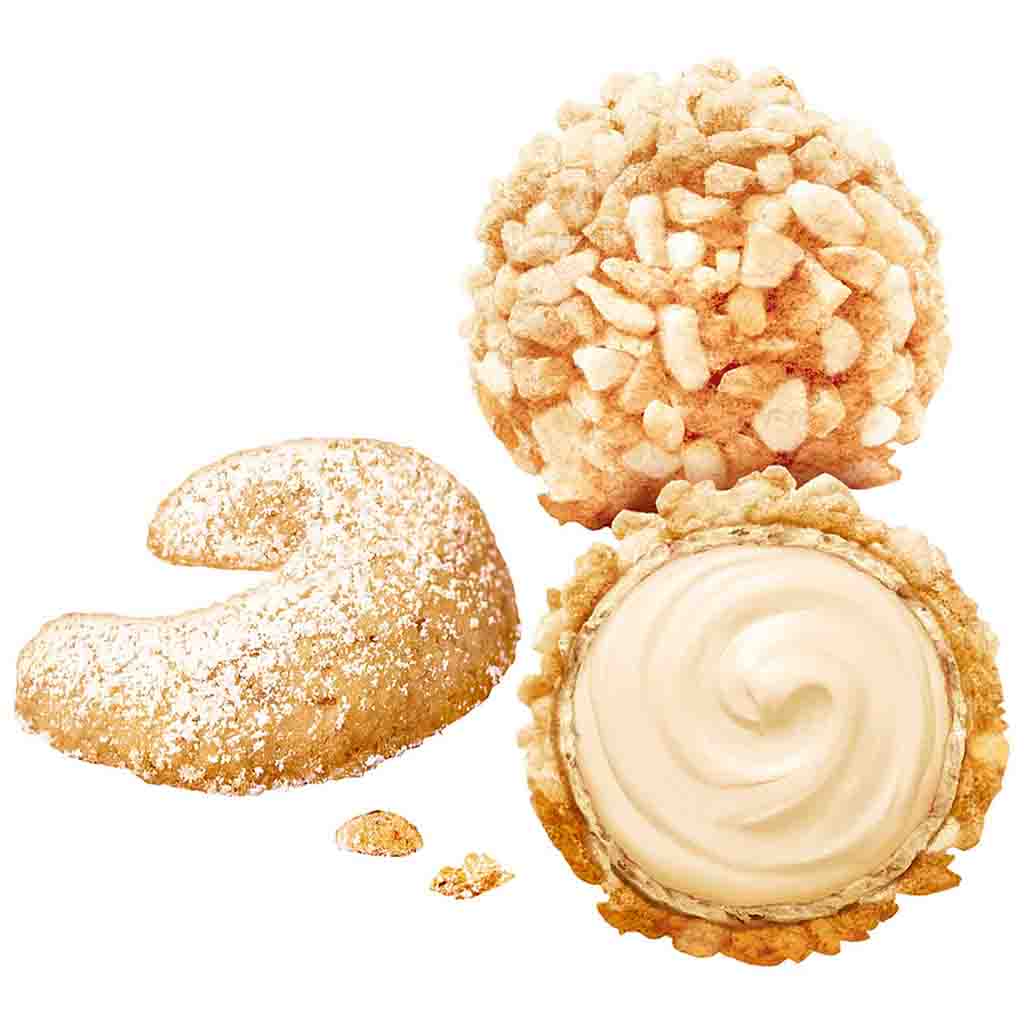 Ferrero Giotto Momenti Vanillekipferl 4x9er 154g MHD:27.4.25