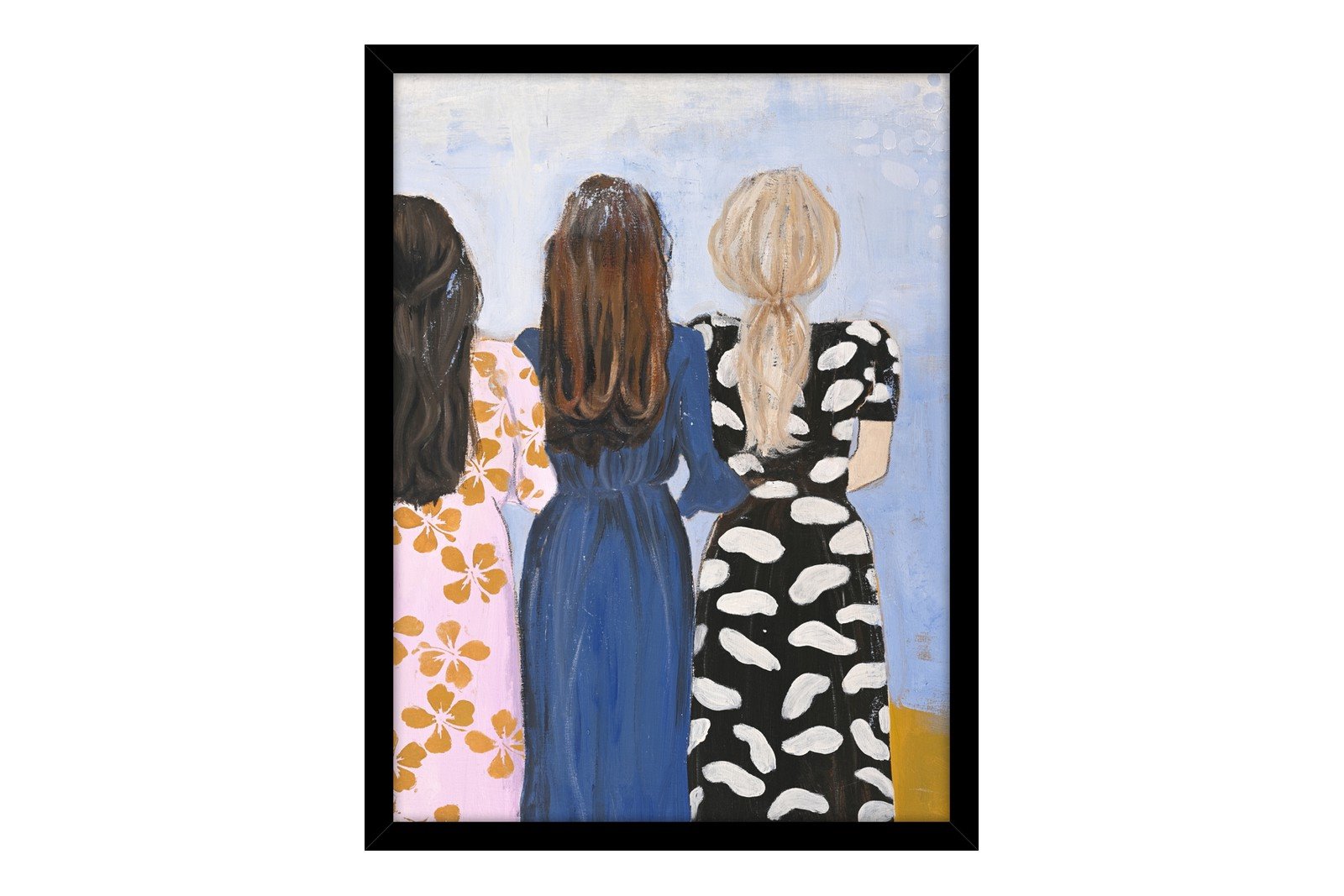 Girlmatch 30x40 cm Black Frame