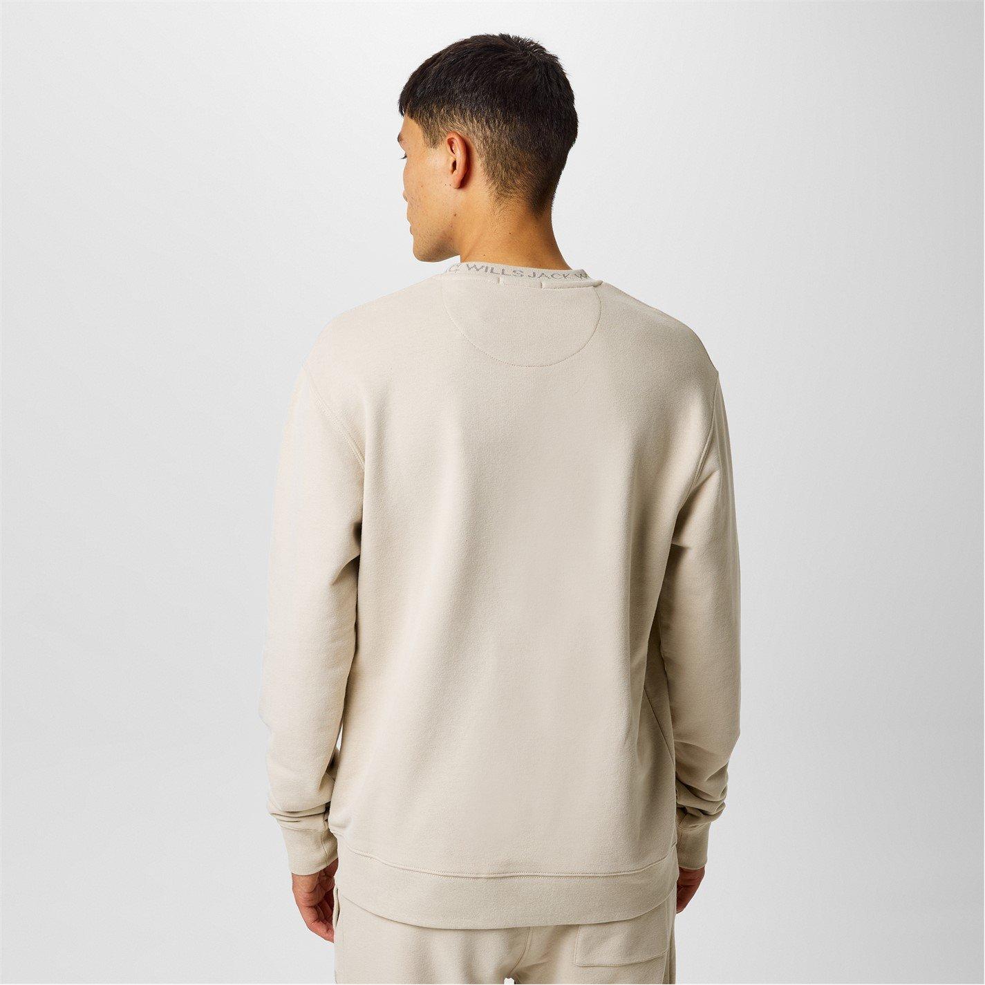 Jack Wills JW Jacquard Crew Sweatshirt