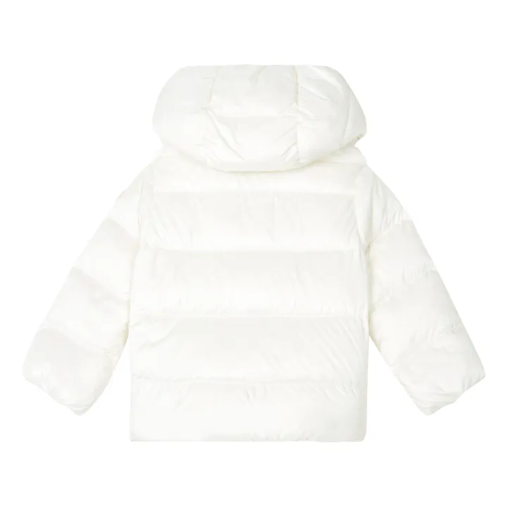 Moncler Doudoune Fausse Fourrure Natas | Ecru
