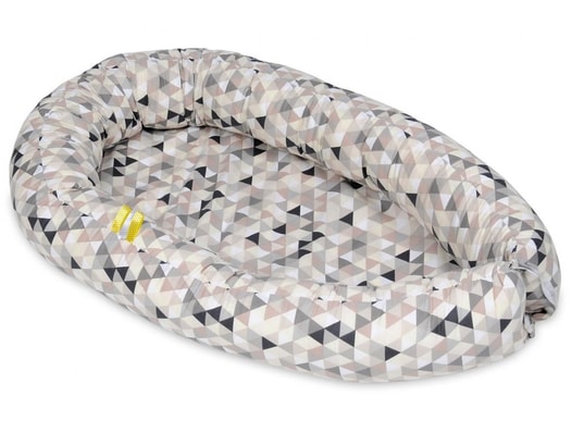 VELINDA - Cocon gigoteuse triangles beiges