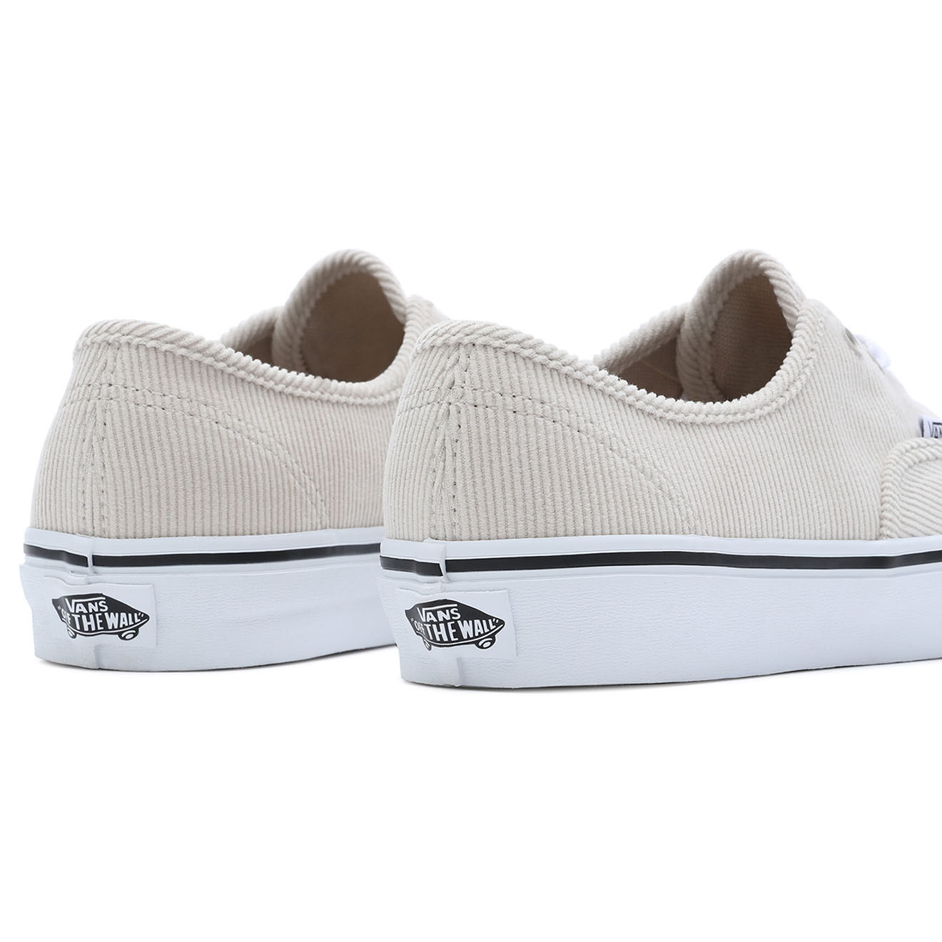 Vans Baskets en Velours côtelé Authentic écrues