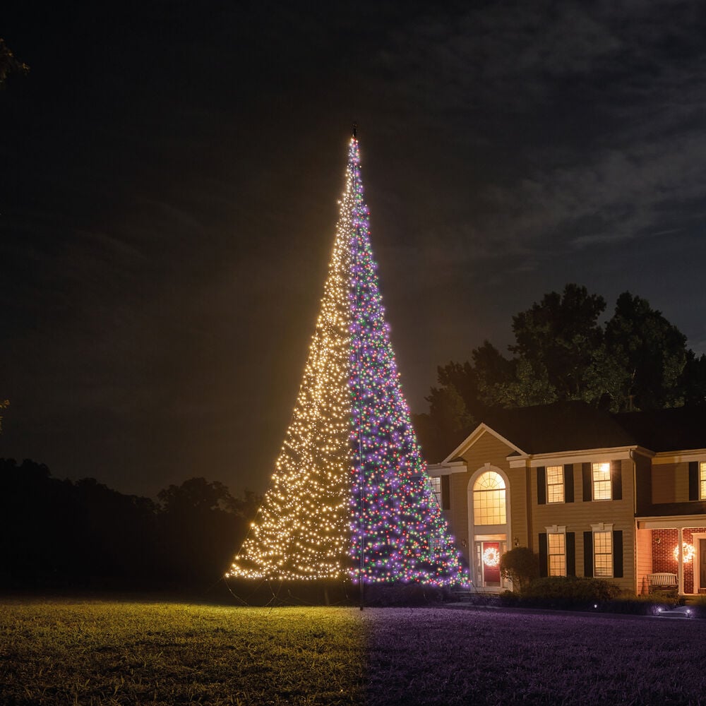 Fairybell Luminous Switch - Vlaggenmast kerstboom - 8000 - Multicolor - 1000 cm