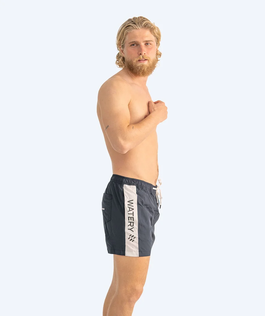 Watery badeshorts til mænd - Signature Eco - Mørkeblå