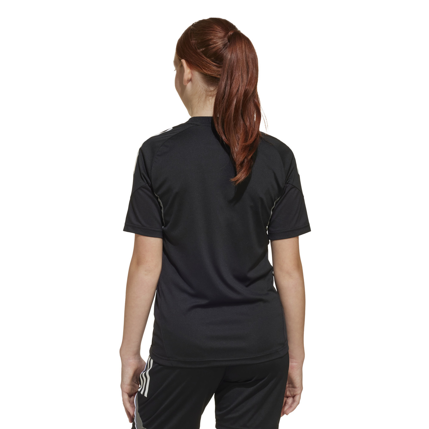 Adidas Tiro 25 Competition Trainingsshirt Kids Zwart Grijs Wit
