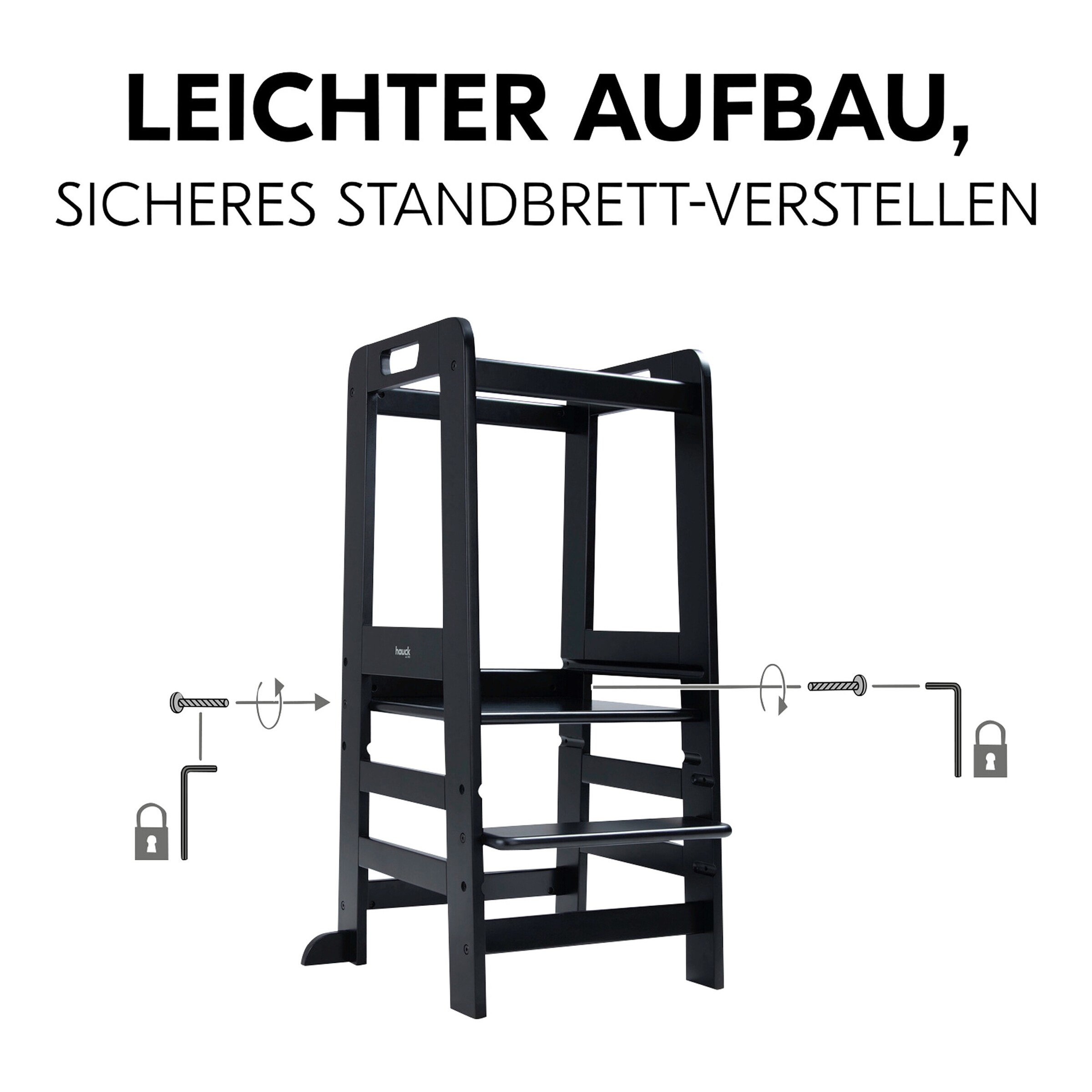 Hauck Lernturm Learn N Explore black