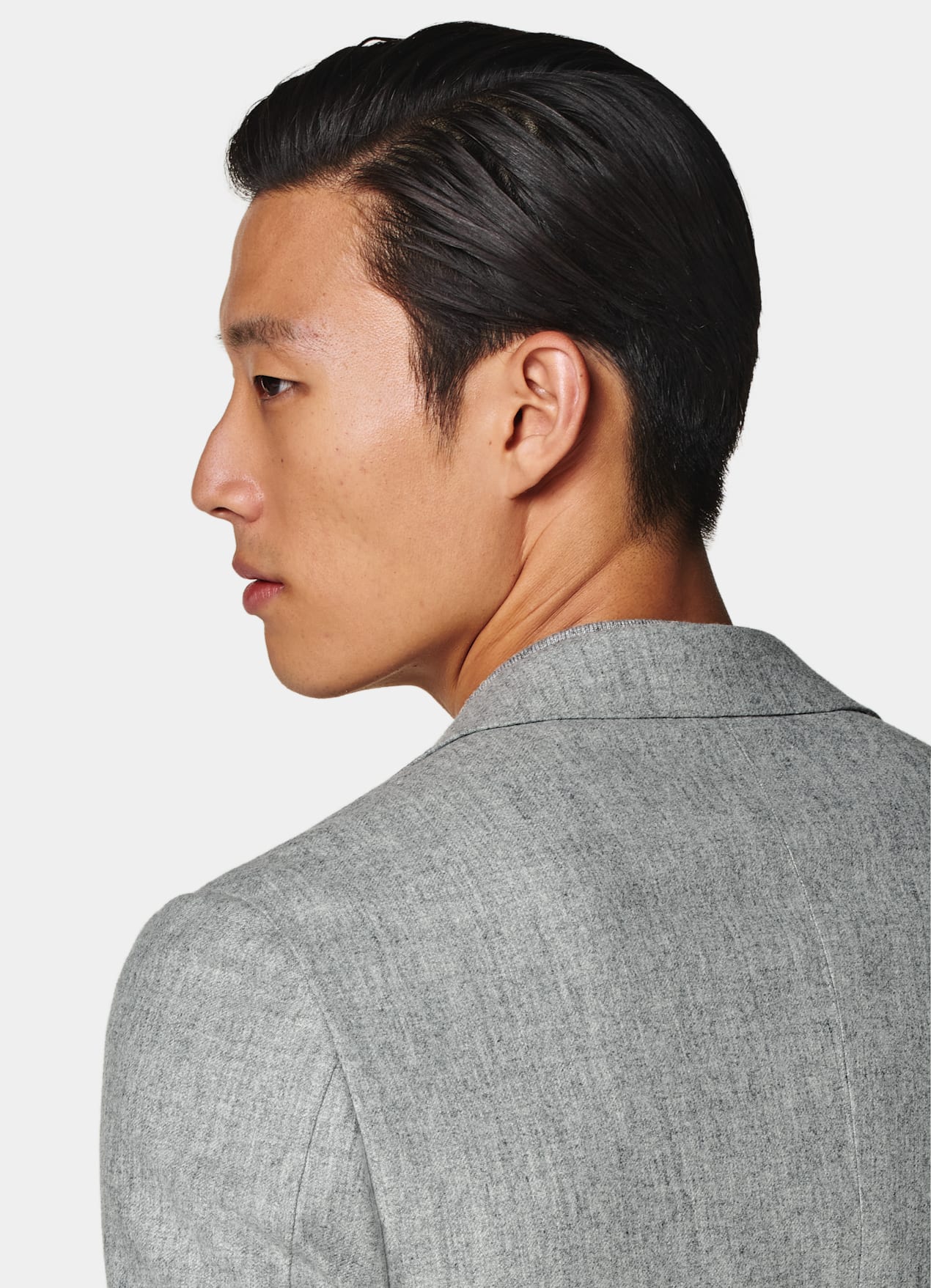 Blazer Havana coupe Tailored gris clair