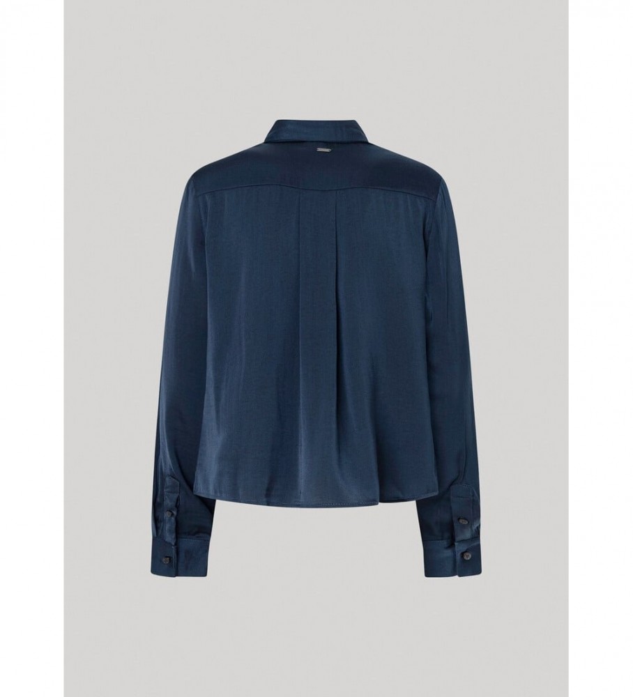 Pepe Jeans Camisa Ixone Azul Marinho