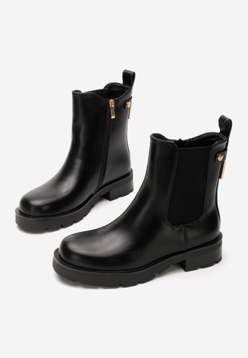 Bottines femme noires Adenaca