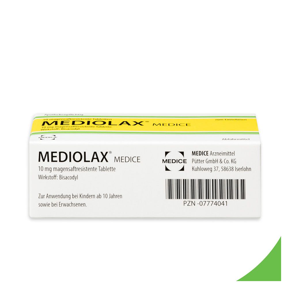 MEDIOLAX bei Verstopfungsbeschwerden